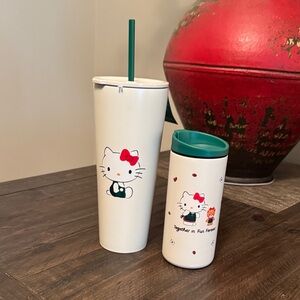 Starbucks Hello Kitty cups